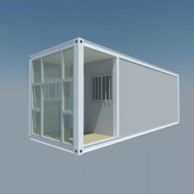 Steel Structure 20ft Custom Size Mobile Cabins Flat Pack Container Modular House Shop