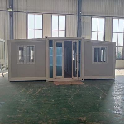 Steel Structure Luxury House Villa 20ft 40ft Flat Pack Expandable Container House