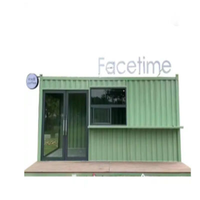 Qualität Vorgefertigte Stahl-Sandwich-Panel Container-Haus für Kaffeehaus Modern usine